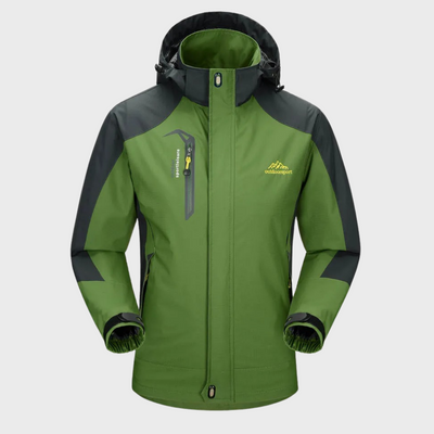 Softshell Outdoor Men's Glack con acabado repelente de membrana con capucha, viento y viento