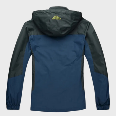 Softshell Outdoor Men's Glack con acabado repelente de membrana con capucha, viento y viento
