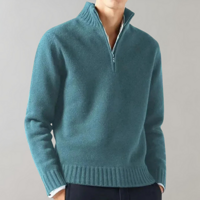 Maglia da uomo con zip in caldo pile | Ideale per le attività all'aperto