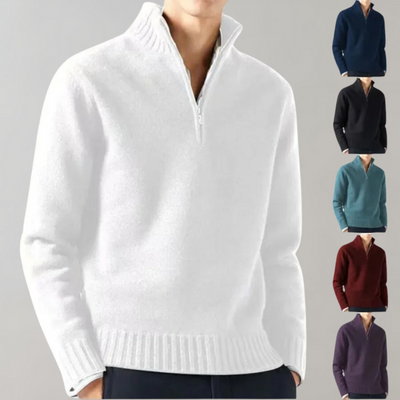 Maglia da uomo con zip in caldo pile | Ideale per le attività all'aperto