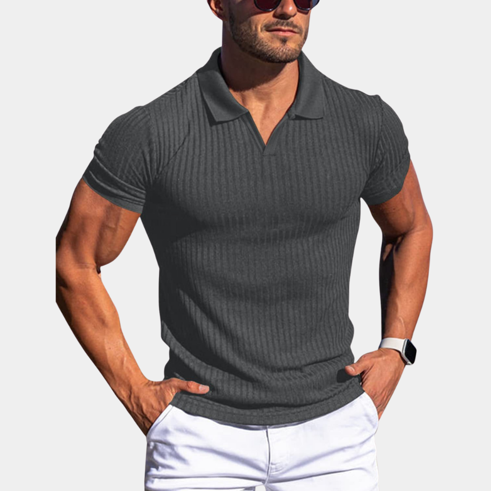 Polo Herman | Coupe slim en coton