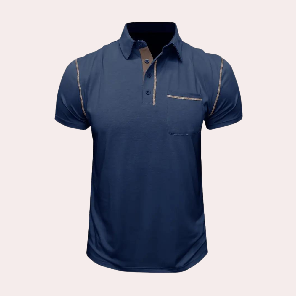 Polo de verano de hombre elegante para hombres