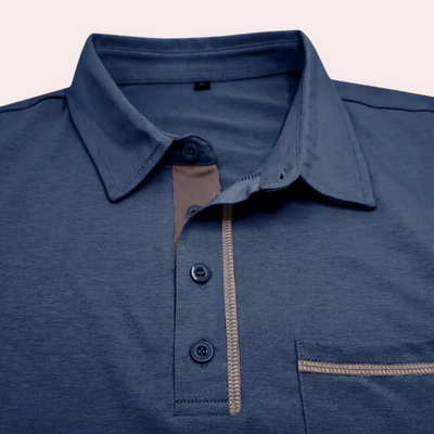 Polo de verano de hombre elegante para hombres