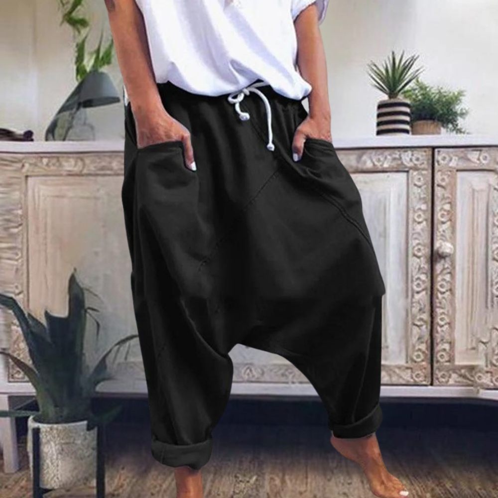 Edita - Pantalones anchos de moda para mujer