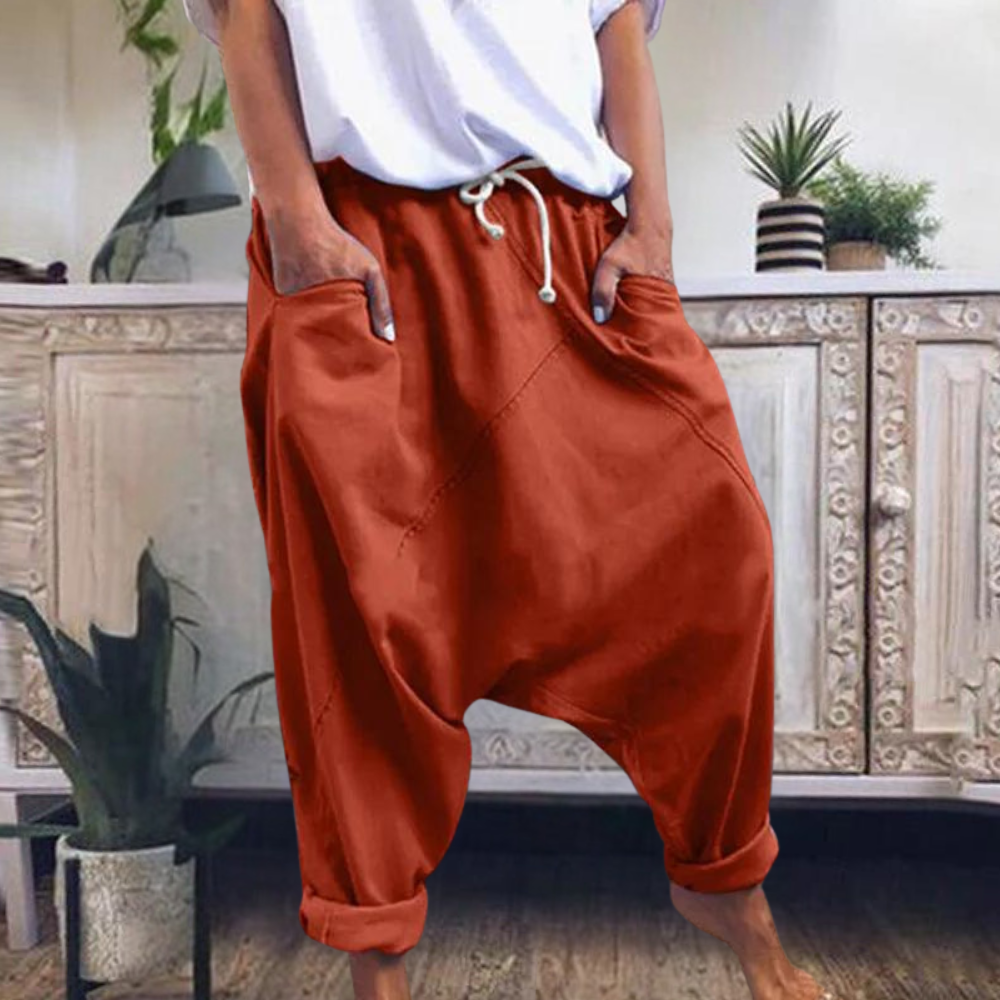 Edita - Pantalones anchos de moda para mujer