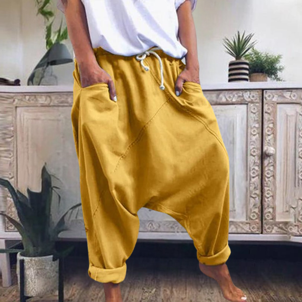 Edita - Pantalones anchos de moda para mujer