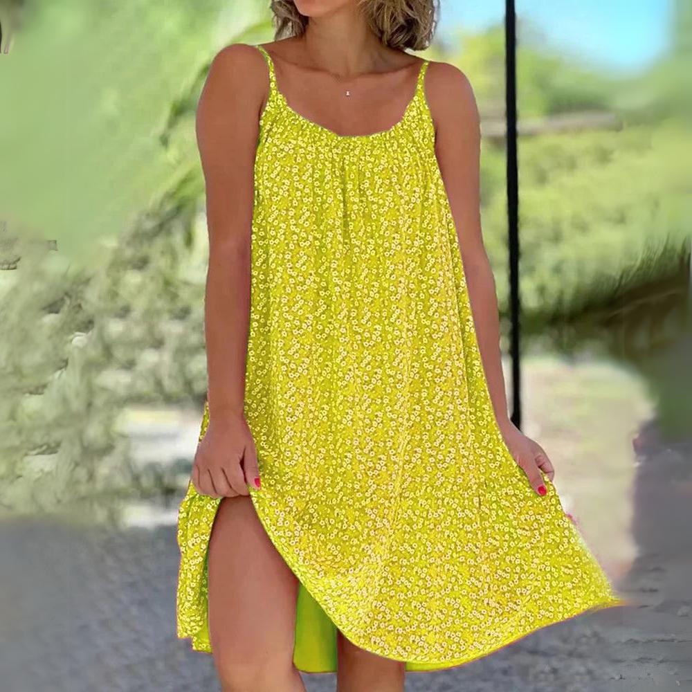 Brigitte - Vestido de verano estampado