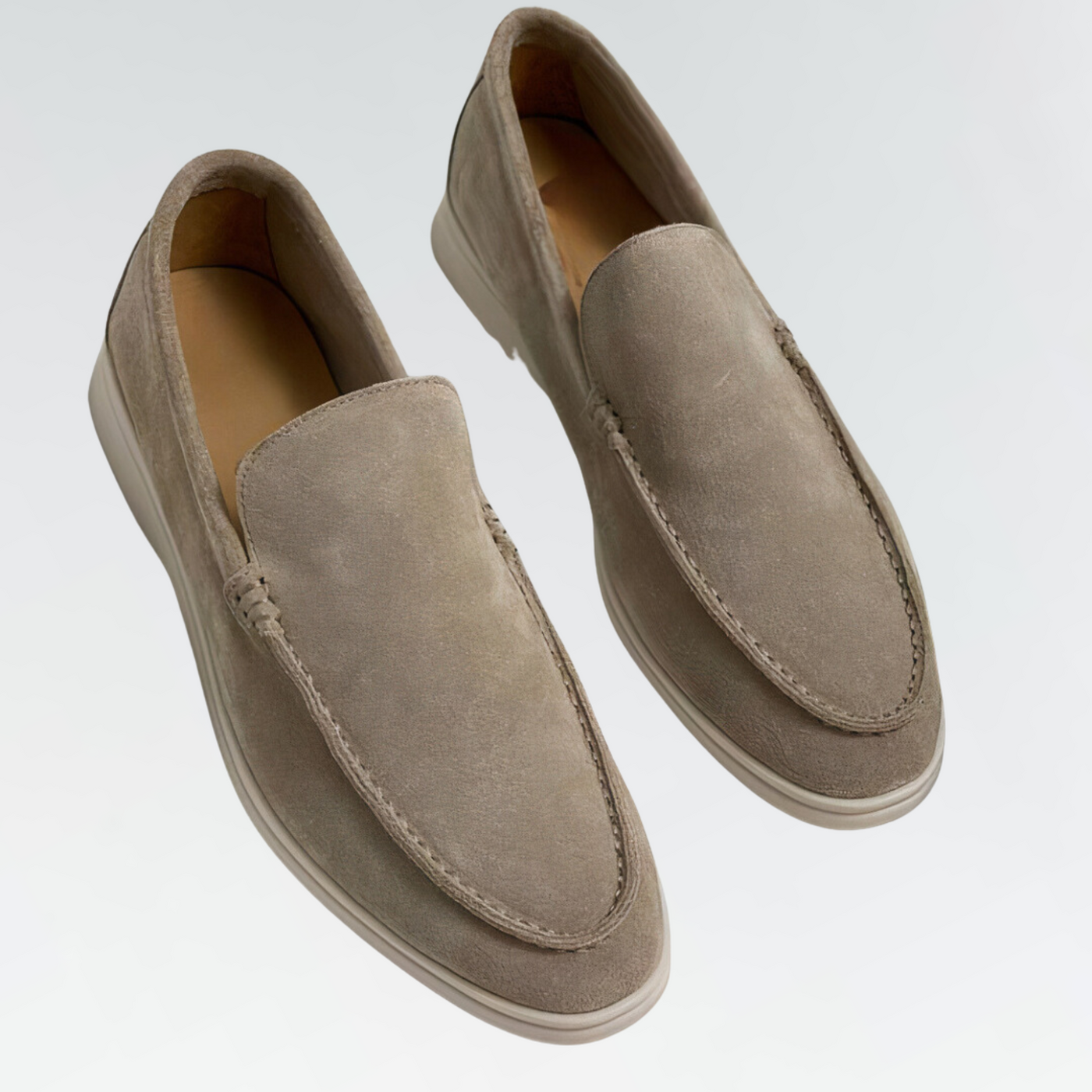 Zapatos sin cordones para hombre con diseño de corte bajo