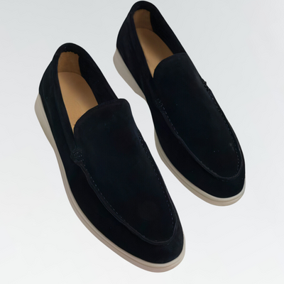 Zapatos sin cordones para hombre con diseño de corte bajo