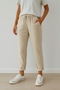Pantalones deportivos de lino casuales y elegantes