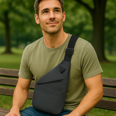 SAFESTRIDE : Sac de voyage antivol avec bandoulière