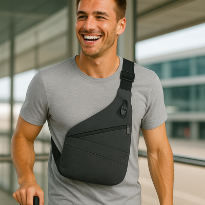 SAFESTRIDE : Sac de voyage antivol avec bandoulière