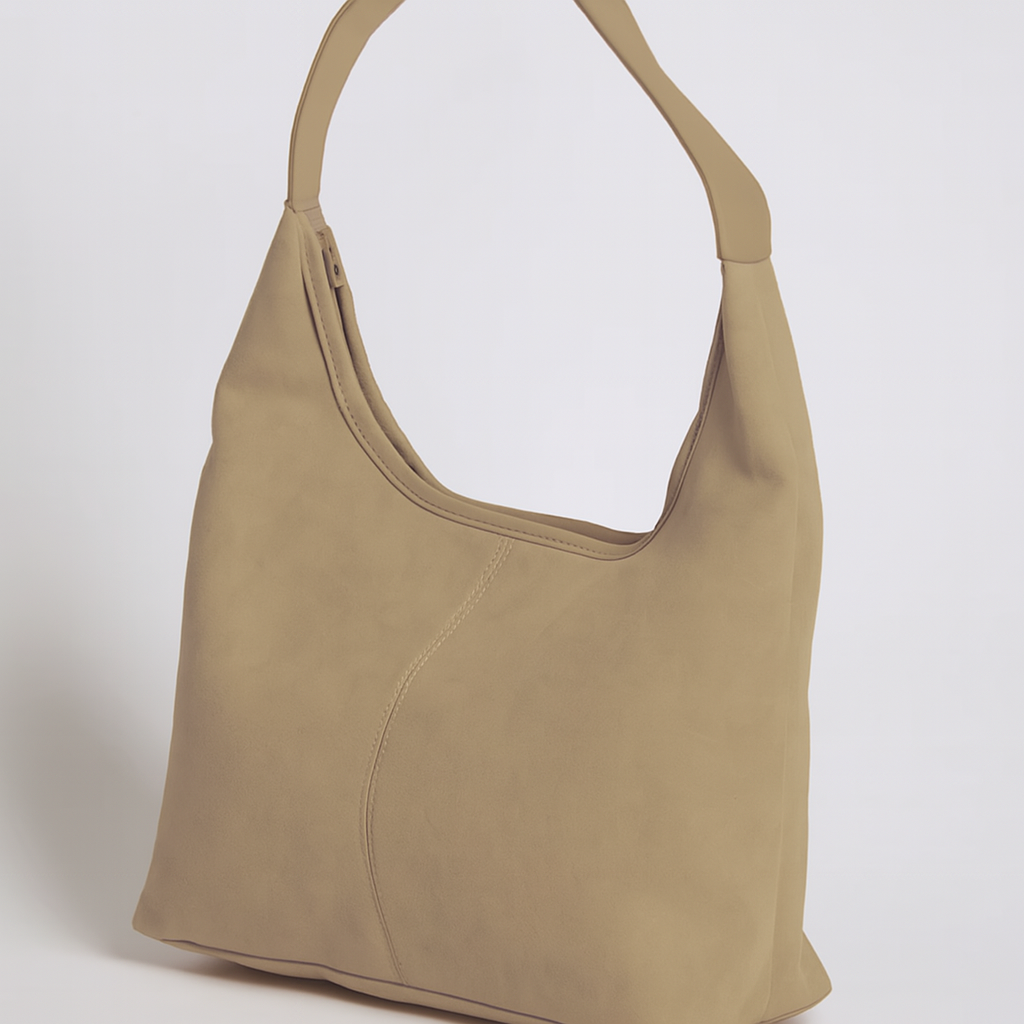 EVERA | Borsa impermeabile in pelle scamosciata vegetale