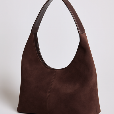 EVERA | Borsa impermeabile in pelle scamosciata vegetale