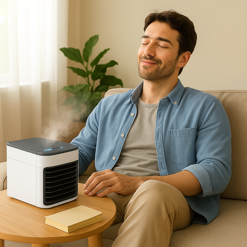 COOLMIST | Enfriador de aire portátil para tu escritorio
