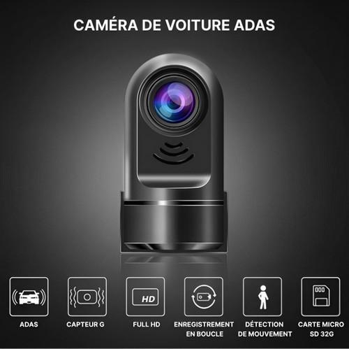 Dashcam auto con telecamera di sorveglianza