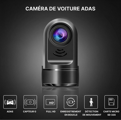 Dashcam auto con telecamera di sorveglianza