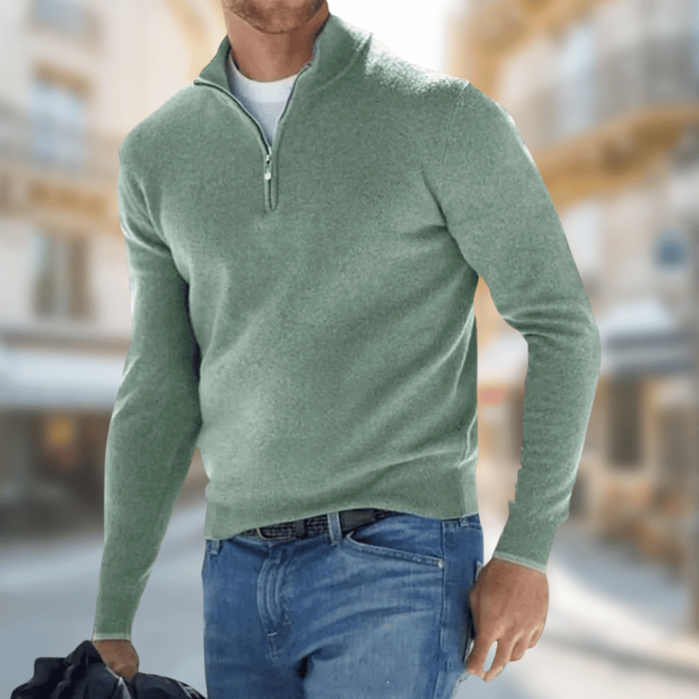 Theo - El suéter cómodo y elegante para el período de transición