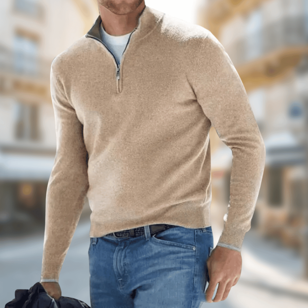 Theo - El suéter cómodo y elegante para el período de transición