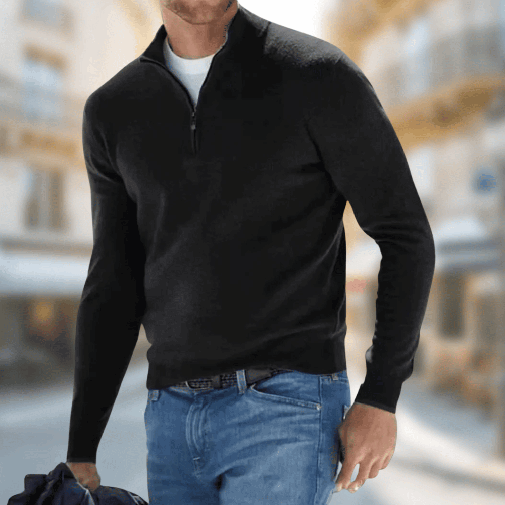 Theo - El suéter cómodo y elegante para el período de transición