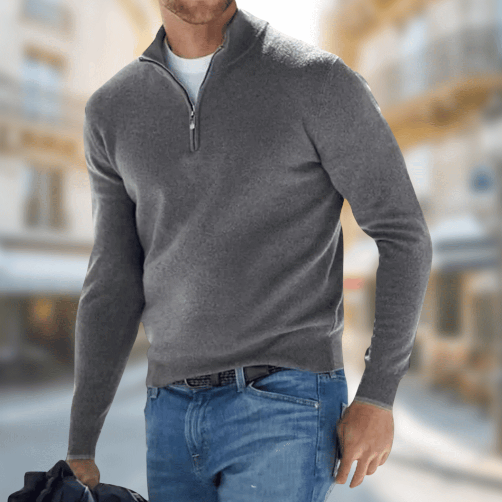 Theo - El suéter cómodo y elegante para el período de transición