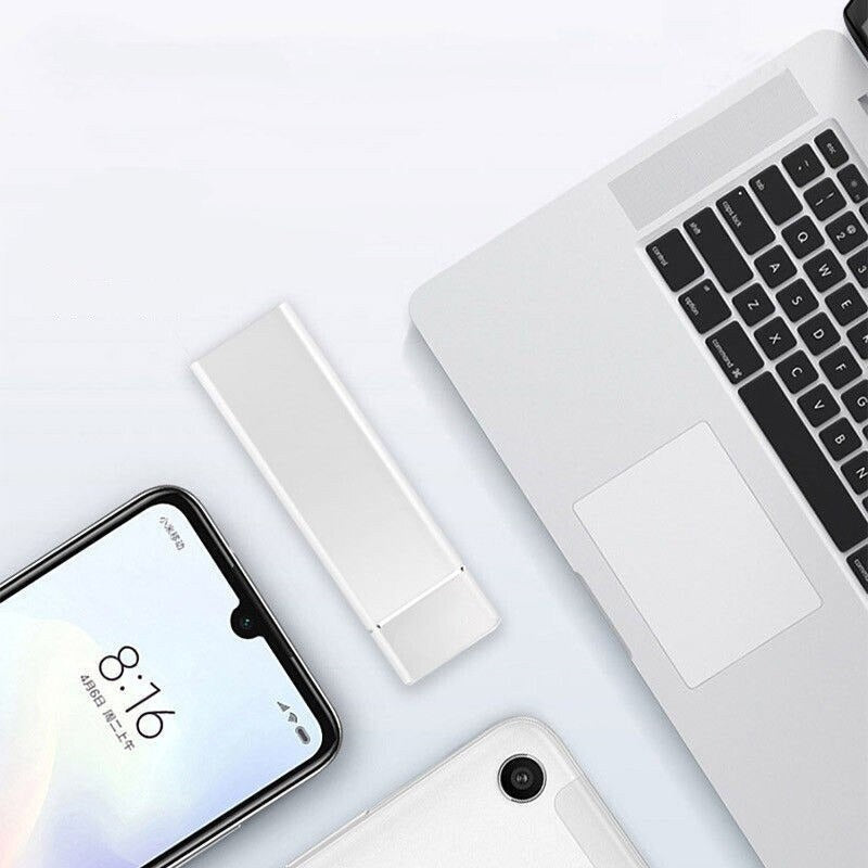SSD esterno portatile da 8 TB con USB 3.1 per trasferimenti veloci di file - Design leggero e compatto