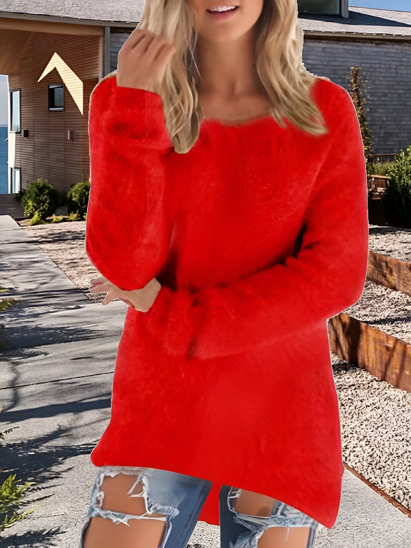 Maglione da donna in maglia vintage | Ideale per tutte le stagioni