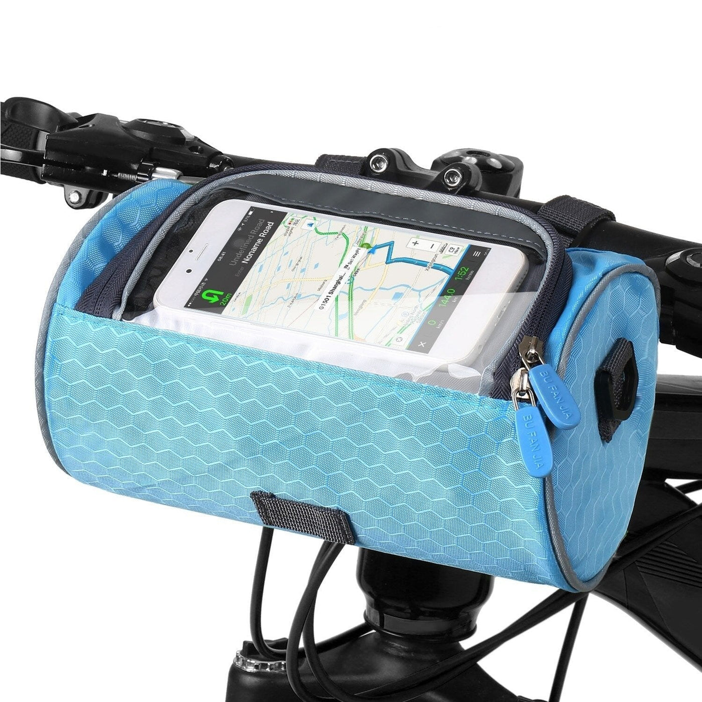 Borsa da bici con touchscreen - resistente agli spruzzi e multifunzionale - adatta a tutte le bici
