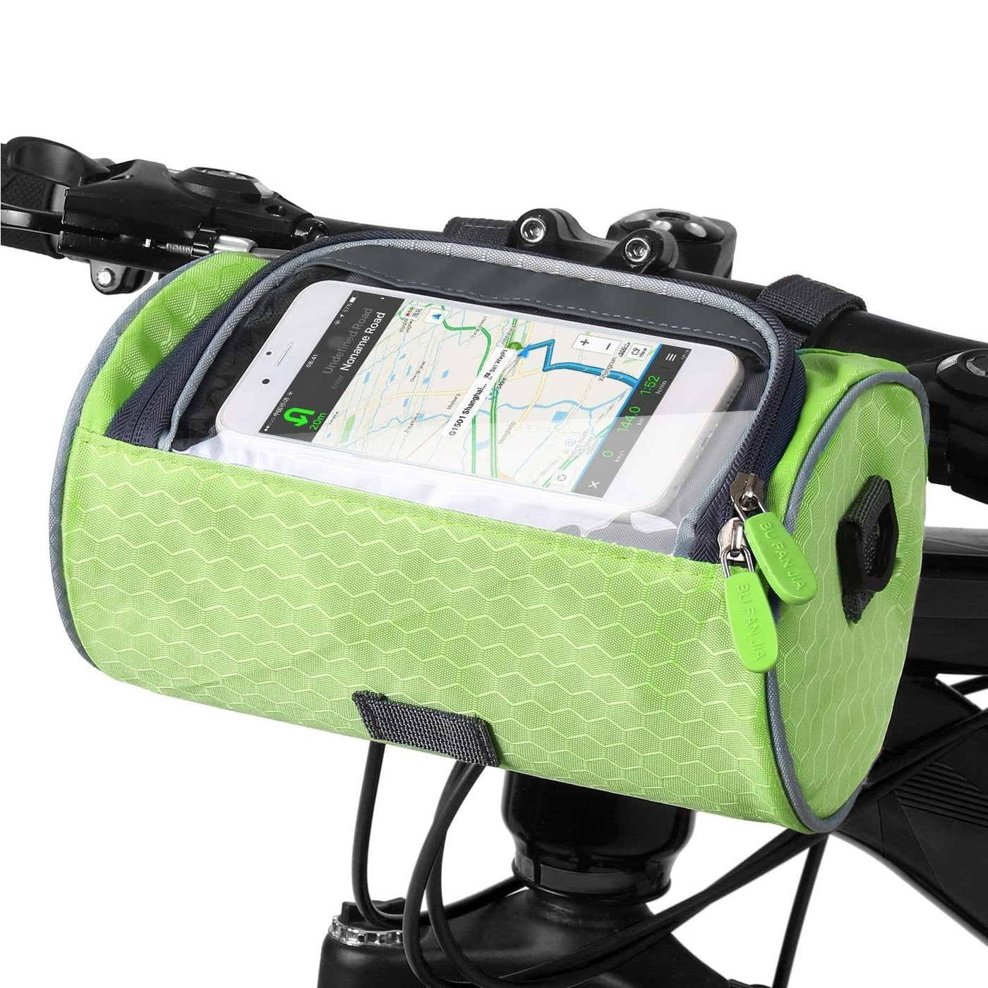 Borsa da bici con touchscreen - resistente agli spruzzi e multifunzionale - adatta a tutte le bici