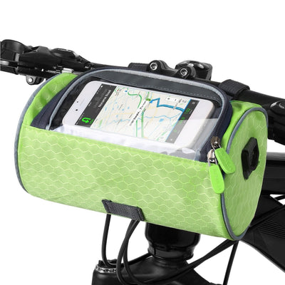 Borsa da bici con touchscreen - resistente agli spruzzi e multifunzionale - adatta a tutte le bici