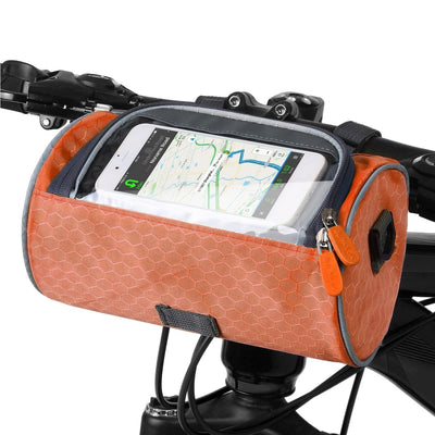 Borsa da bici con touchscreen - resistente agli spruzzi e multifunzionale - adatta a tutte le bici