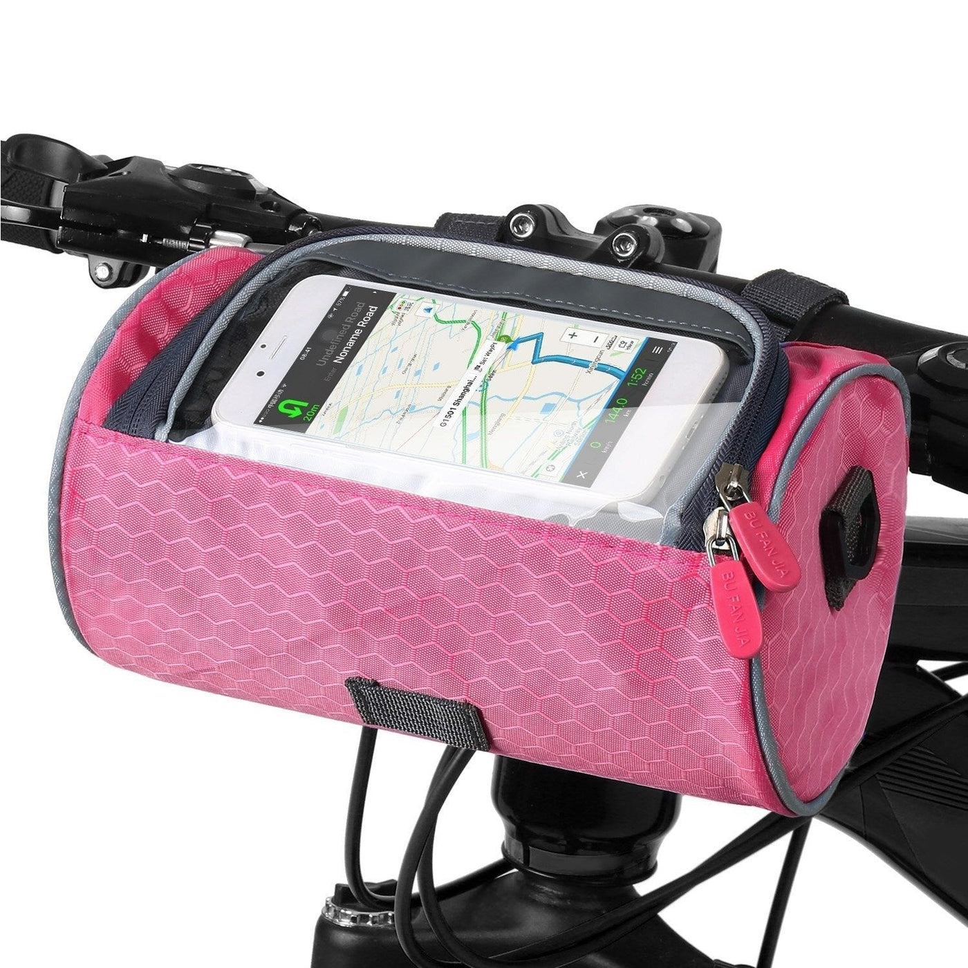 Borsa da bici con touchscreen - resistente agli spruzzi e multifunzionale - adatta a tutte le bici
