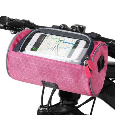 Borsa da bici con touchscreen - resistente agli spruzzi e multifunzionale - adatta a tutte le bici
