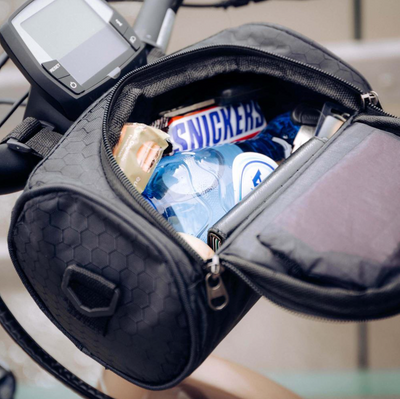 Borsa da bici con touchscreen - resistente agli spruzzi e multifunzionale - adatta a tutte le bici