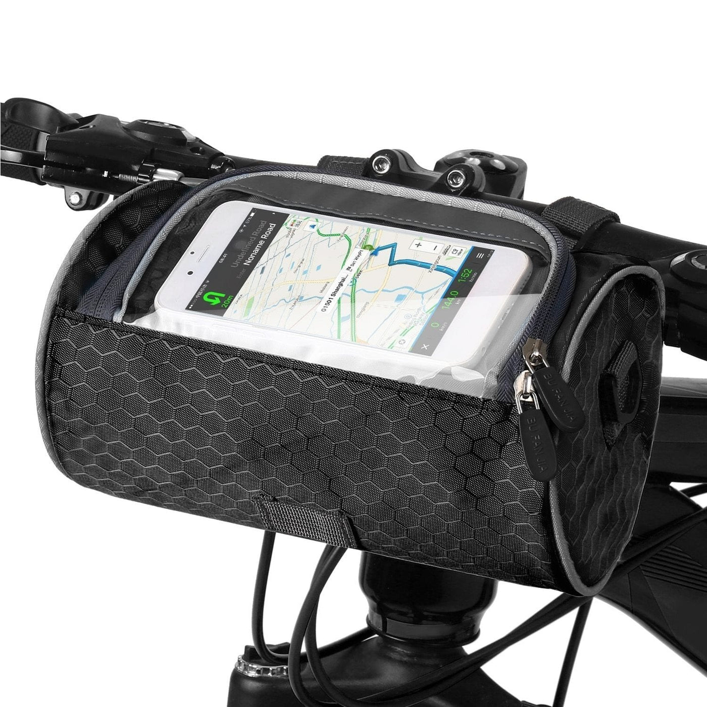 Borsa da bici con touchscreen - resistente agli spruzzi e multifunzionale - adatta a tutte le bici