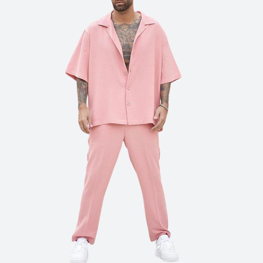 Elegante set da salotto per uomo