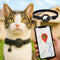 Collare GPS tracker per gatti | Sgancio rapido, design riflettente e resistente per avventure all'aperto in tutta sicurezza