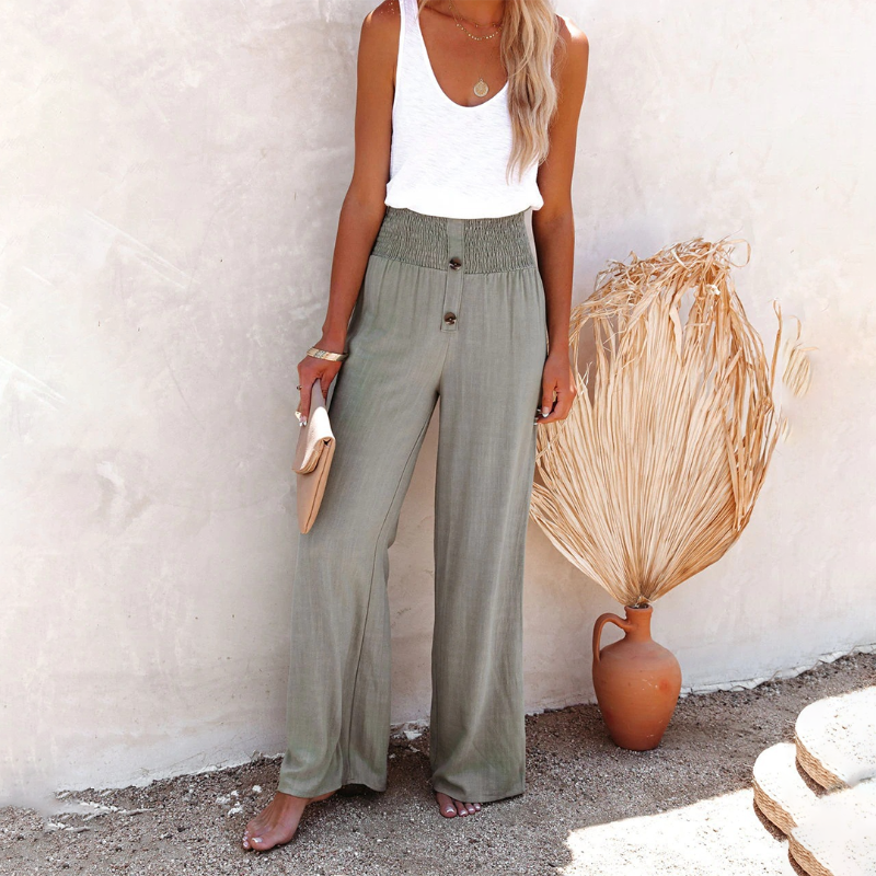 FARA | Pantaloni eleganti a vita alta