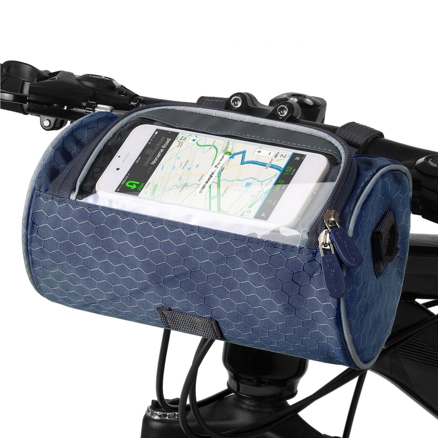 Borsa da bici con touchscreen - resistente agli spruzzi e multifunzionale - adatta a tutte le bici