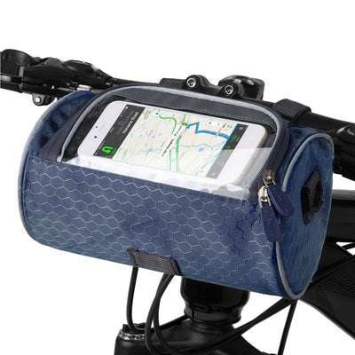Borsa da bici con touchscreen - resistente agli spruzzi e multifunzionale - adatta a tutte le bici
