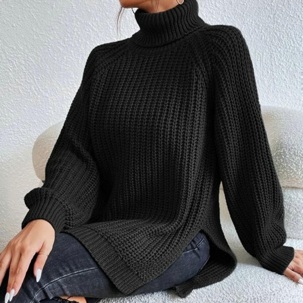 Elegante suéter de cuello alto - Veronika 