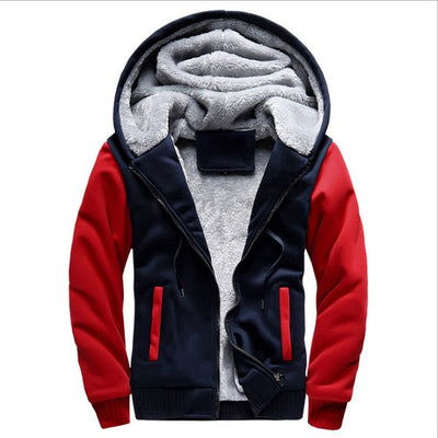 Chaqueta polar de invierno para hombre 