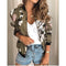 Bomber con motivo floreale