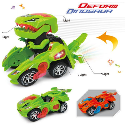 Carrello a LED per dinosauri
