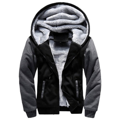 Chaqueta polar de invierno para hombre 