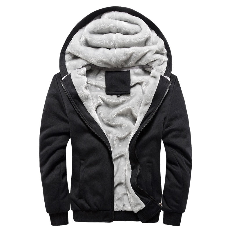 Chaqueta polar de invierno para hombre 