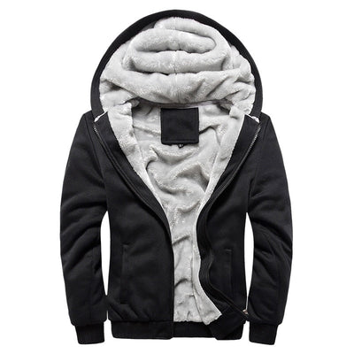 Chaqueta polar de invierno para hombre 