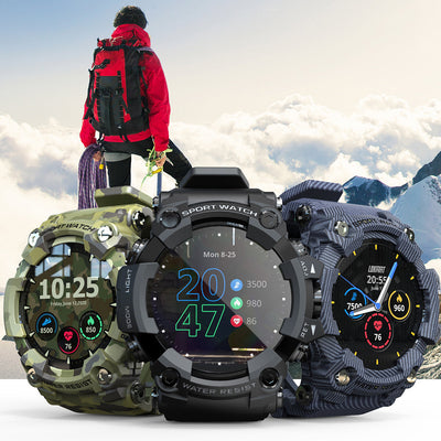 Montre connectée Atlas de qualité militaire 