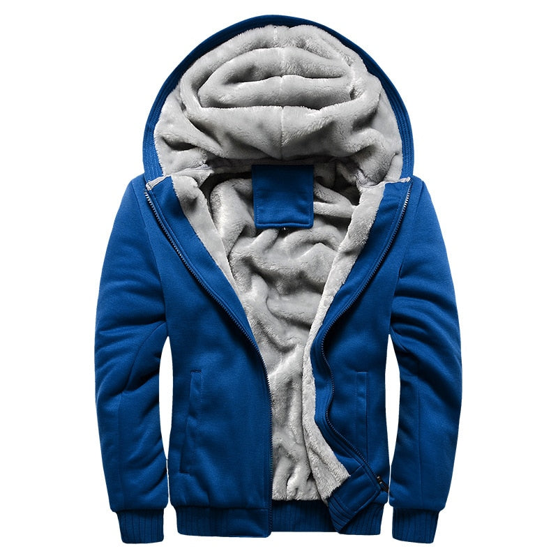 Chaqueta polar de invierno para hombre 