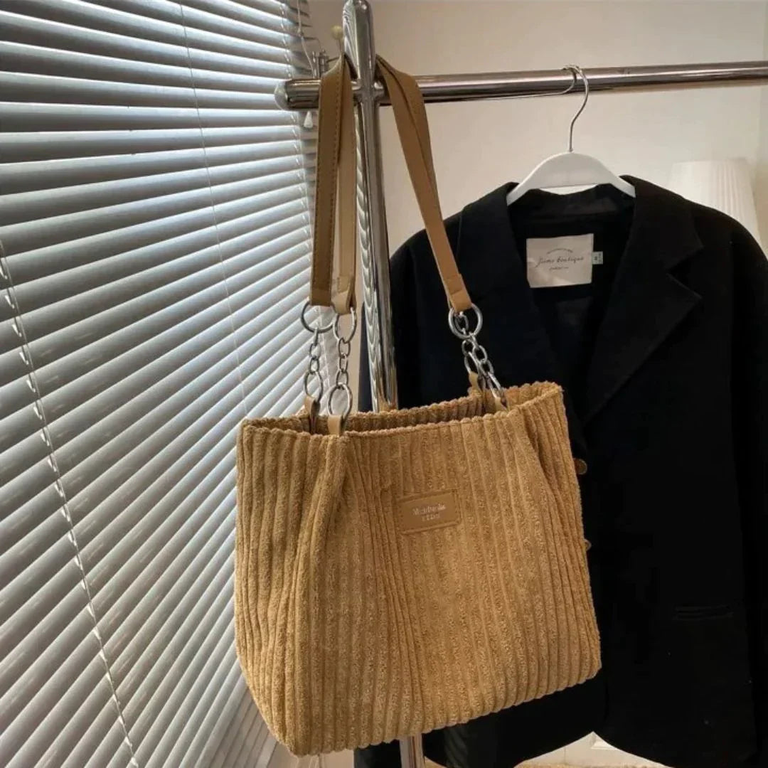 Bolso de hombro de pana - Harlee